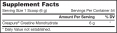 Creatine Monohydrate