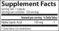 Alpha-Lipoic Acid 150mg. / 120 Vcaps.