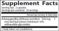 Ashwagandha 125mg. / 60 Vcaps.