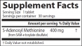 SAMe 400mg. / 30 Tabs.