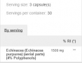 Echinacea 1500mg / 90 Caps.