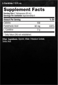 Liquid L-Carnitine 355 ml.