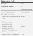 Magnesium & Calcium 2:1 / 100Tabs.