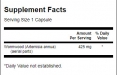 Full-Spectrum Wormwood (Artemisinin) 425mg. / 90 Caps
