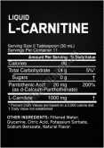 Liquid L-Carnitine 1000 mg. / 355 ml.