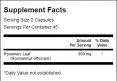 Rosemary 400mg. / 90 Caps