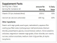 Calcium 600 with Vitamin D / 60 Tabs