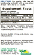 Glucosamine + Chondroitin + Calciumm & Vit D / 60 Caps.