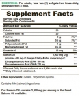 Salmon Oil 1000 mg. / 120 Softgels