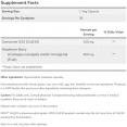 CoQ10 with Hawthorn Berry  100mg. / 30 VCaps.