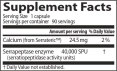 Serrapeptase 40 000 IU / 90 Caps