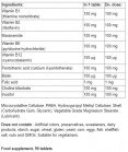 Vitamin B 100 Complex / 90 Tabs