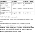 Papaya Enzymes / 120 Chews