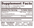 Vitamin D-3 with K-2 / 90 Chews
