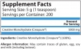 Creapure Creatine