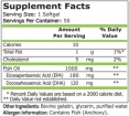 Omega-3 Fish Oil 1000 mg / 200 Softgels