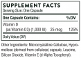 Vitamin D-1000 / 90 Caps