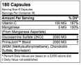 Elastamine 180 Caps.