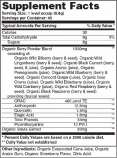 Organic Berry Powder 45 Serv.