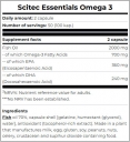 Omega-3 1200 mg. / 100 Caps.