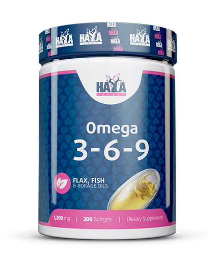 haya-labs Omega 3-6-9 / 200 Softgels