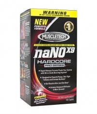 MUSCLETECH naNO X9 Hardcore 180 Caps.