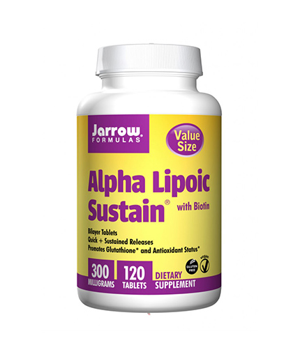 jarrow-formulas Alpha Lipoic Sustain + Biotin / 120 Tabs.