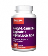 Jarrow Formulas Acetyl L-Carnitine Arginate + ALA / 100 Caps.