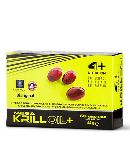 4-nutrition Mega Krill Oil+ / 60 Soft.
