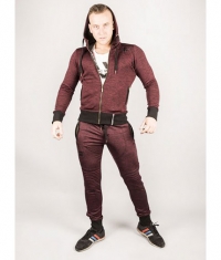 NEBBIA 109 JACKET ZIP AW / Bordeaux