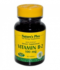 NATURE'S PLUS Vitamin B-2 Riboflavin 100 mg. / 90 Tabs.