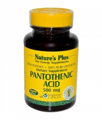 NATURE'S PLUS Vitamin B-5 Pantothenic Acid 500 mg. / 60 Vcaps.