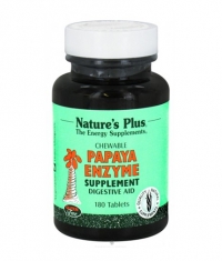 NATURE\'S PLUS Papaya Enzymes / 180 Tabs.
