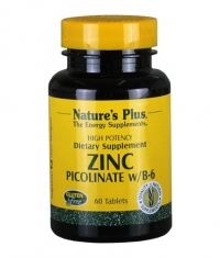 NATURE'S PLUS Zinc Picolinate / 60 Tabs.