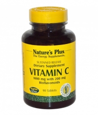 NATURE'S PLUS Vitamin C 1000 mg. Bioflavonoids + Rose Hips / 90 Tabs.