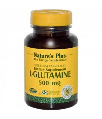NATURE'S PLUS : L-Glutamine 500 mg. / 60 Vcaps.