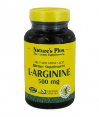 NATURE'S PLUS L-Arginine 500 mg. / 90 Vcaps.