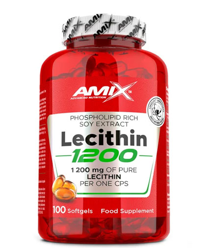 AMIX Lecithin 1200mg. / 100 Softgels