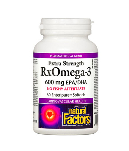 natural-factors RX Omega 3 Extra Strength 1170 mg. / 60 Soft.