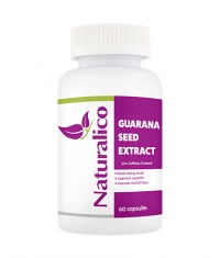 NATURALICO Guarana Seed Extract / 60 Caps