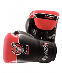 HAYABUSA FIGHTWEAR Sport 8oz Gloves / Black/Coral