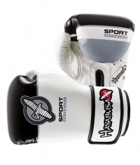 HAYABUSA FIGHTWEAR Sport 8oz Gloves / Black/White