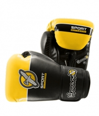 HAYABUSA FIGHTWEAR Sport 10oz Gloves / Black/Yellow