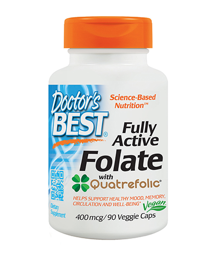 doctors-best Fully Active Folate 400mcg / 90 Vcaps.