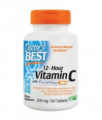 DOCTOR'S BEST 12 Hour Vitamin C / 60 Tabs.