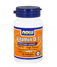 NOW Vitamin D-3 / 1000 IU / 90 Softgels