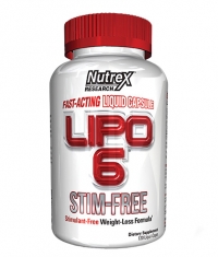 NUTREX Lipo-6 Stim Free / 120 Caps.