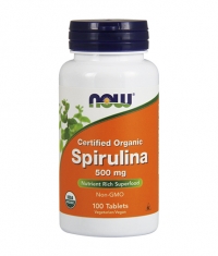 NOW Spirulina 500mg. / 100 Tabs.