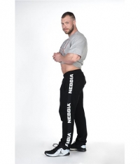 NEBBIA 366 Sweatpants / Black