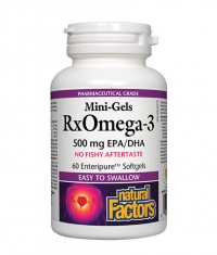 NATURAL FACTORS Rx Omega-3 500mg. / 60 Soft.
